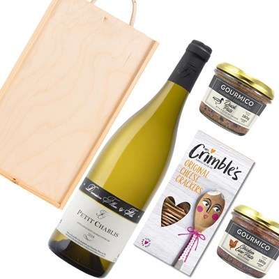 Domaine Fillon Petit Chablis 75cl White Wine And Pate Gift Box